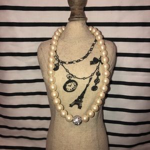 Stella & dot pearl necklace